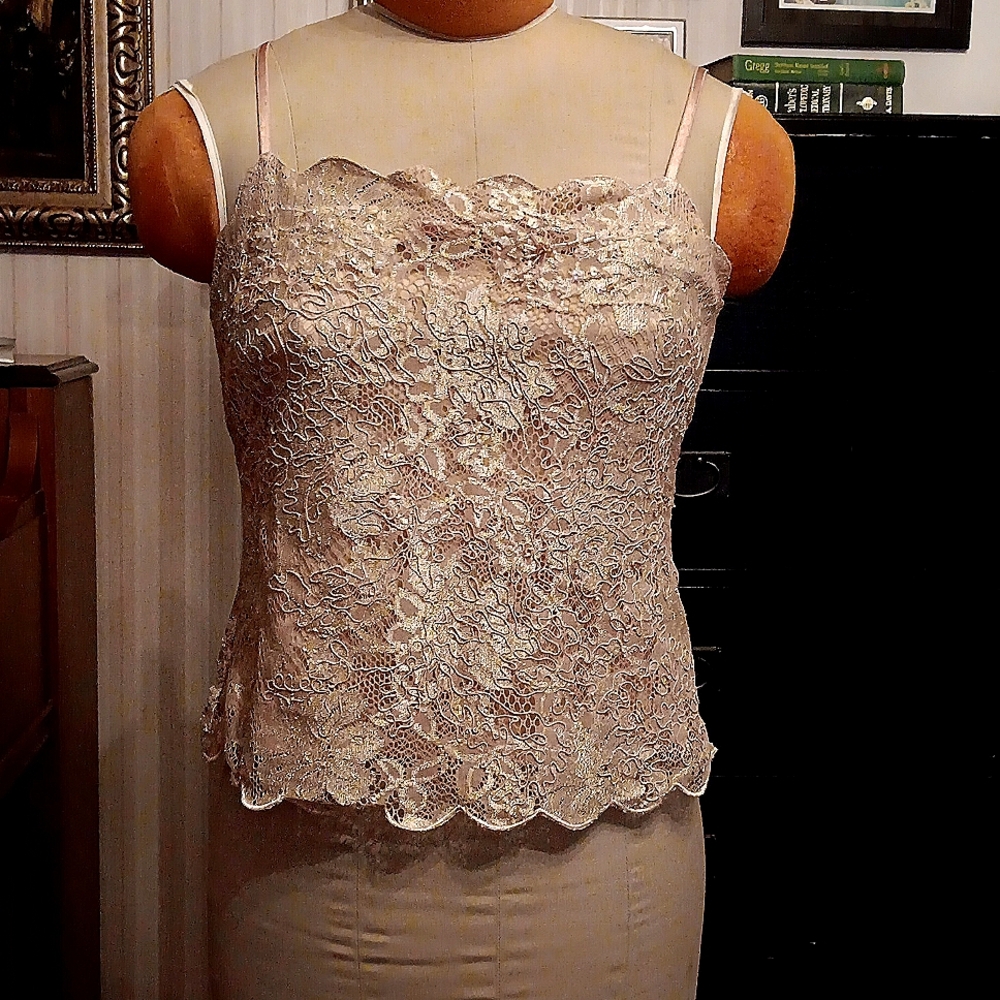 Glitzy Blouse Spaghetti strap